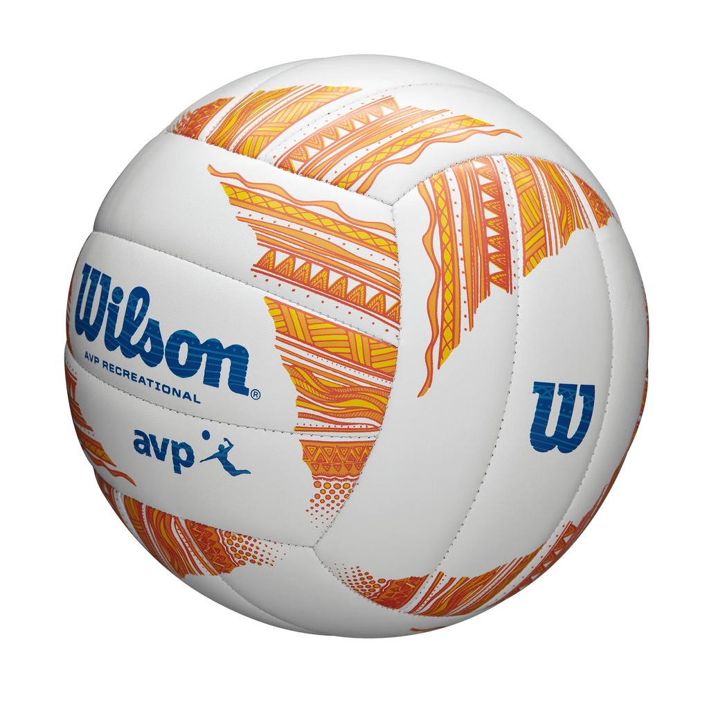 Orange/White Volleyball W60223