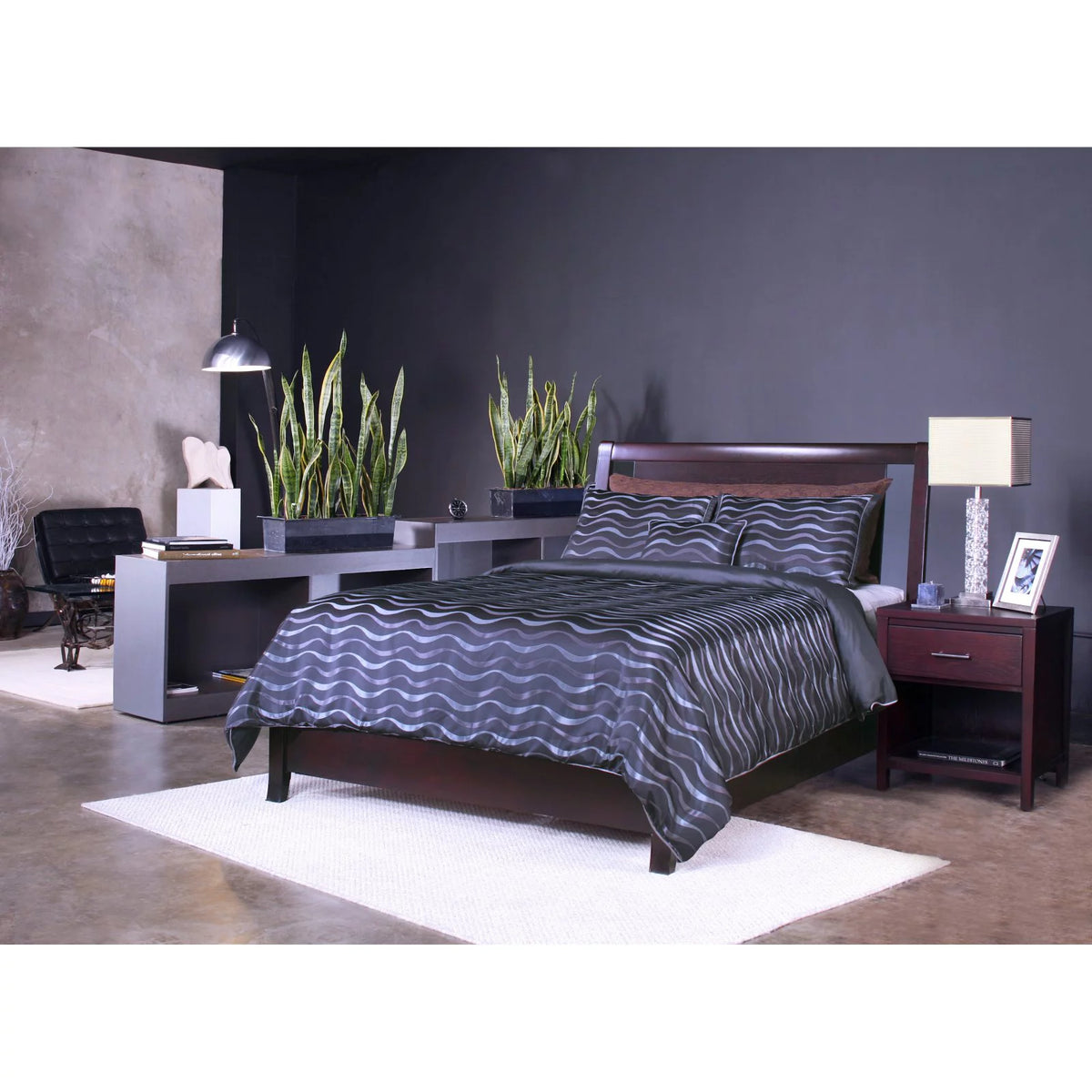 Sleigh Bed Z38865