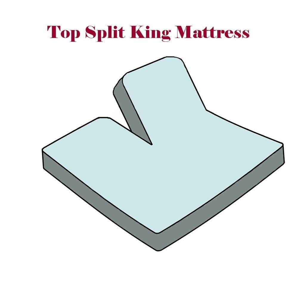 Split Top King Fitted Sheets Bamboo Hybrid I550