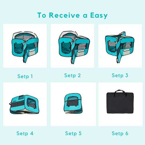 Portable Foldable Pet Playpen O355