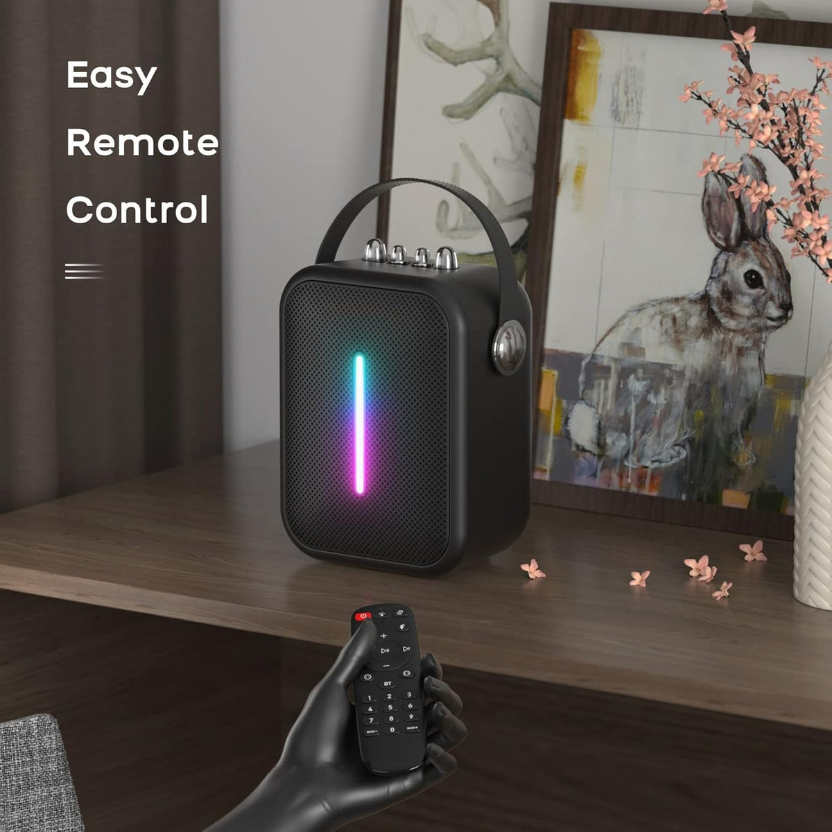 60W Portable Bluetooth Speaker with LED Lights R245