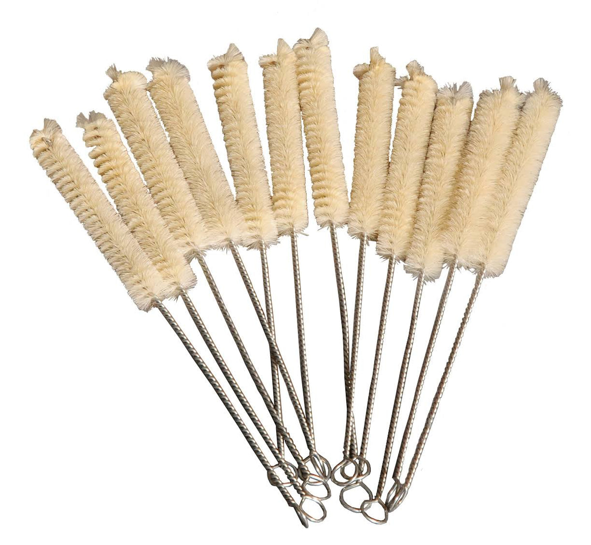 Test Tube Brush, 17mm D, 50mm L, 150mm L, Case of 120 A809418