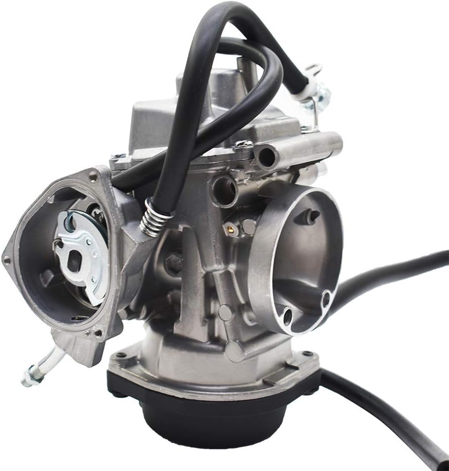 Carburetor with Fuel Valve Petcock for Suzuki LTZ400 Quad ATV 2003-2007 Pack of 2 Q222509