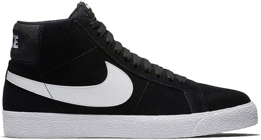 Black/White Mid Top Sneakers D6945