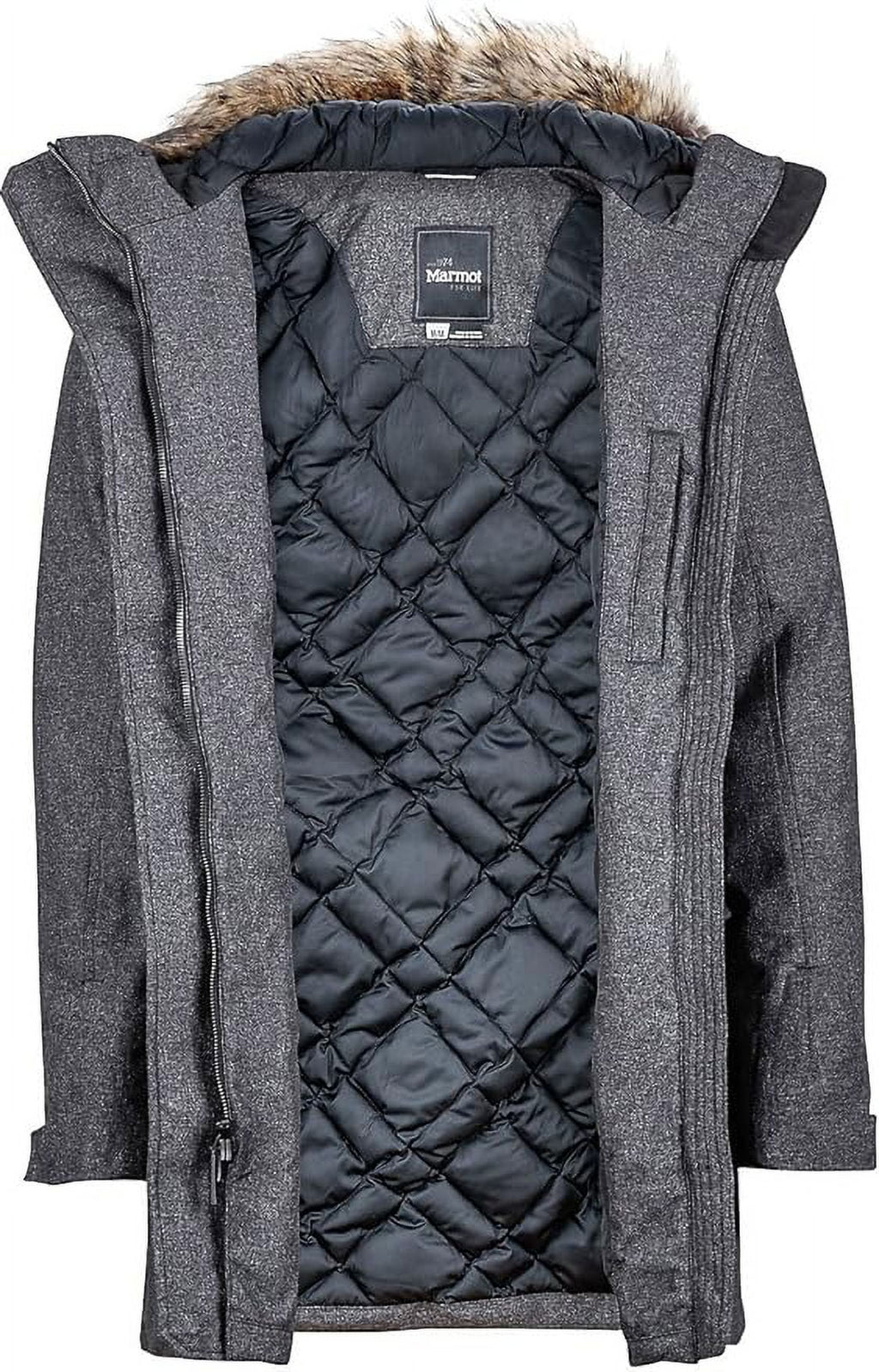 Black Large Featherless Jacket P569