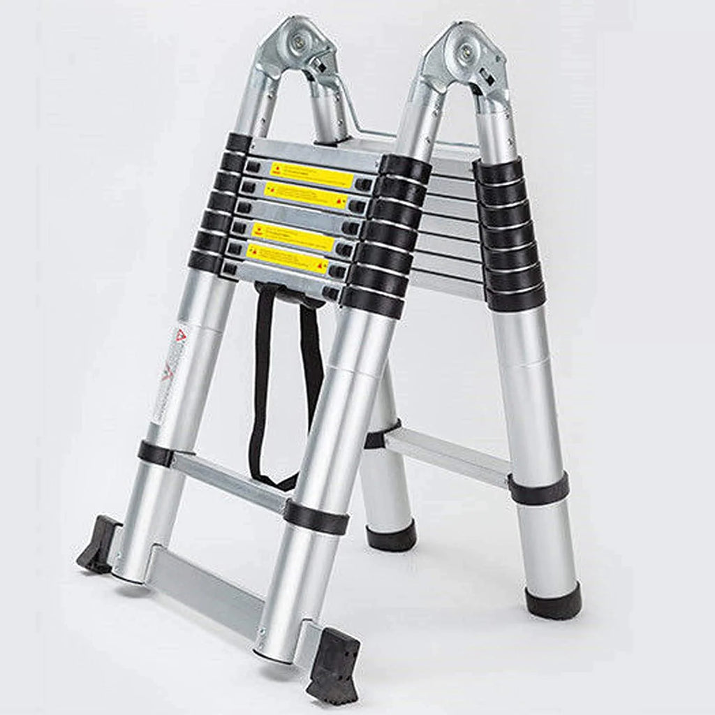 16.5FT Aluminum Telescoping Extension Ladder T2605