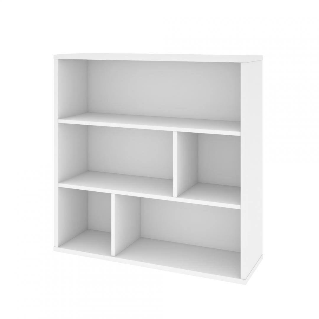 Rustic Brown Sandstone Asymmetrical Shelving Unit A78756