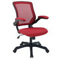 Red High Back Mesh Office Chair K555