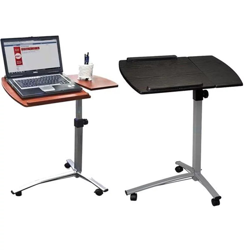 Black Computer Desk With Wheels R184883