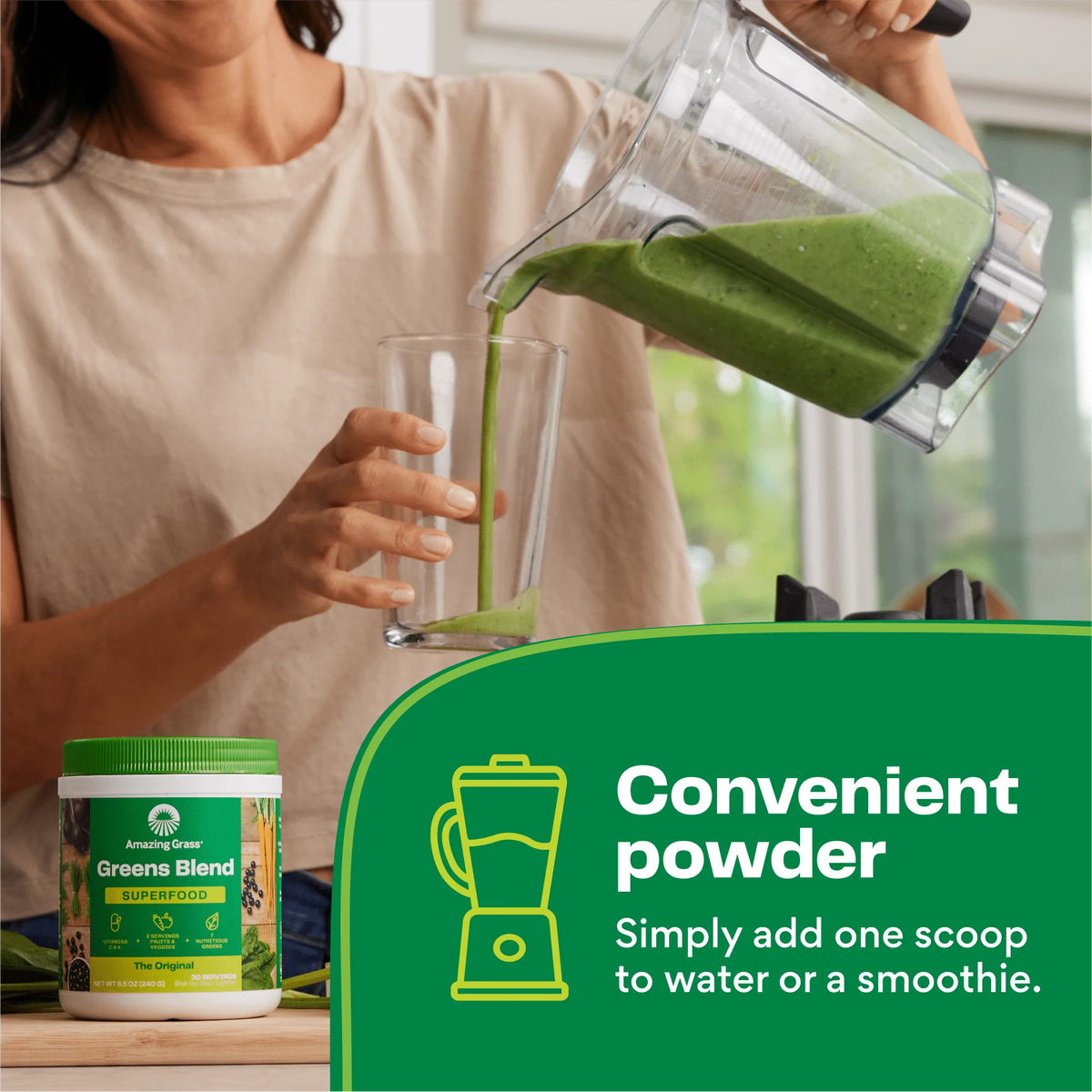 Greens Blend Superfood Powder 8.5 oz P56844
