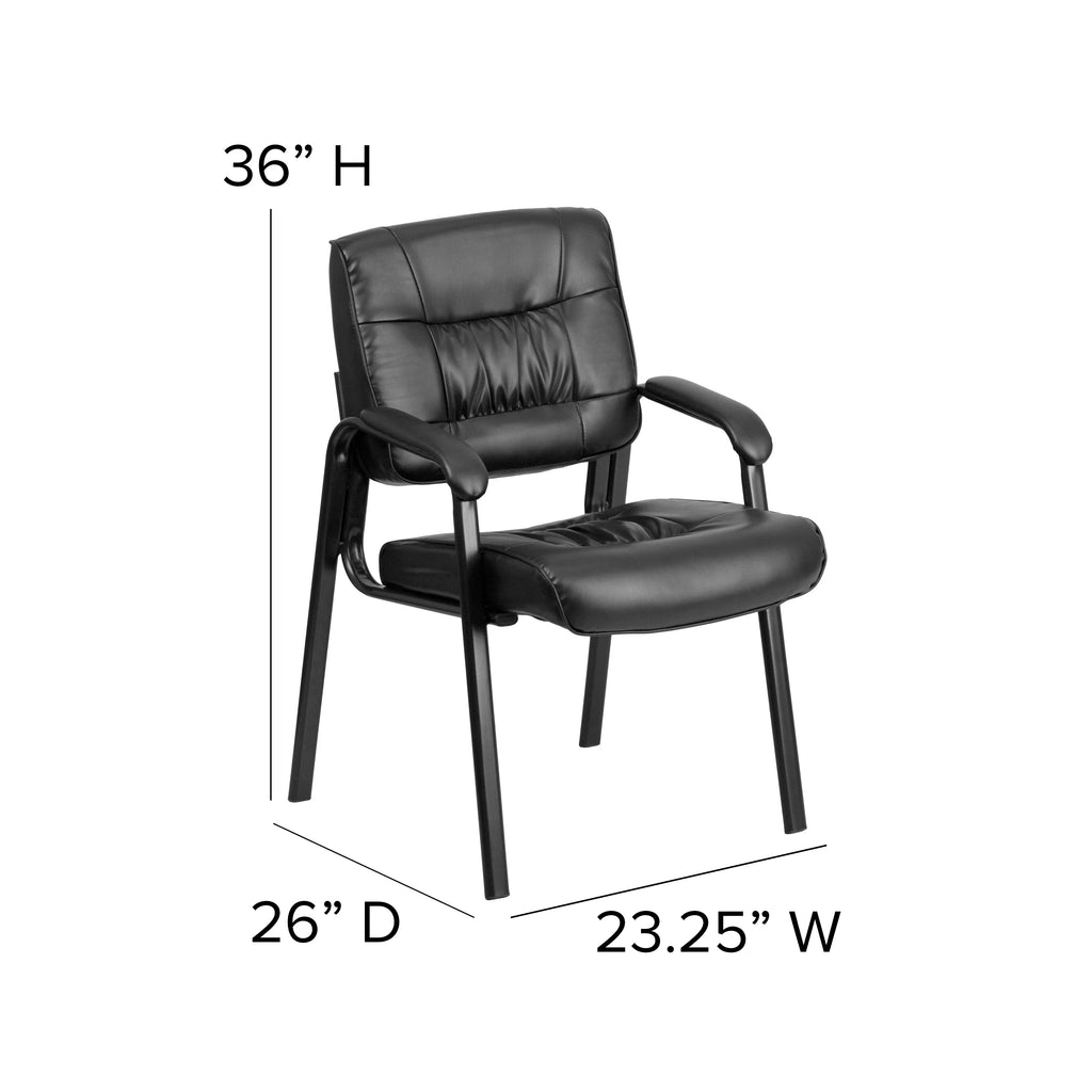 Leather Blend Reception Chair H93554