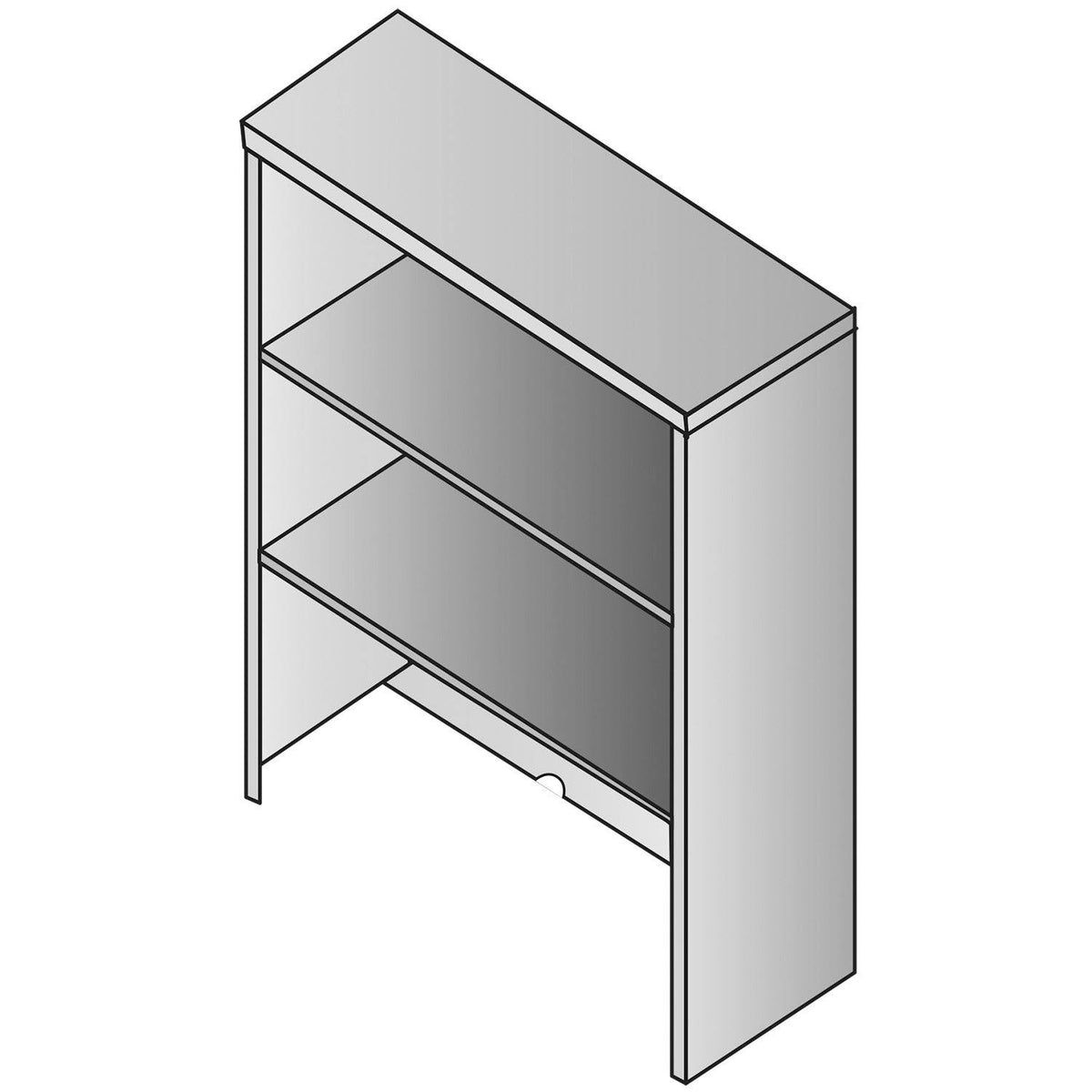 Bookcase Hutch H3743