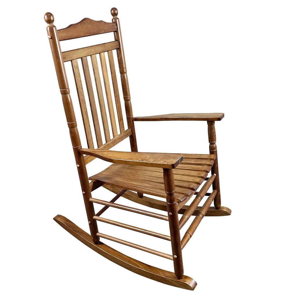 Wooden High-Back Rocking Chair S861
