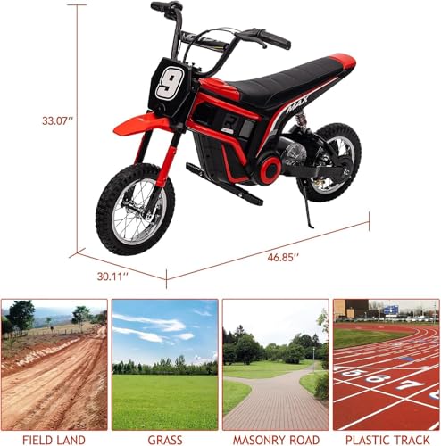 24-Volt 350-Watt Kids Electric Dirt Bike O436809