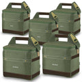 Khaki Cooler Bags Set of 5 H445
