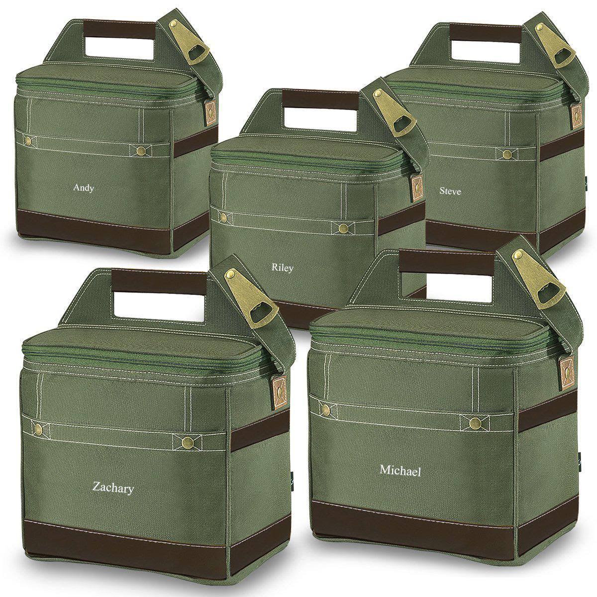 Khaki Cooler Bags Set of 5 H445
