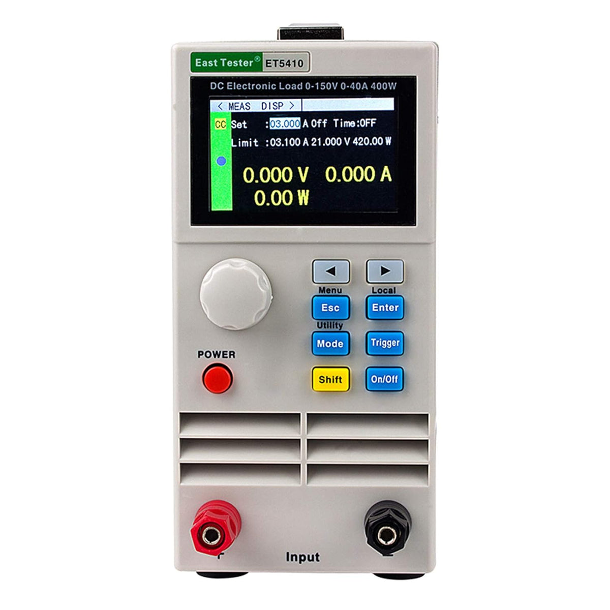 400W Programmable Electronic Load Tester 500V 15A Single Channel V67024