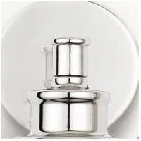 Polished Nickel 3 Light Semi-Flush T4774