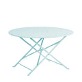 Round White Folding Table M25652