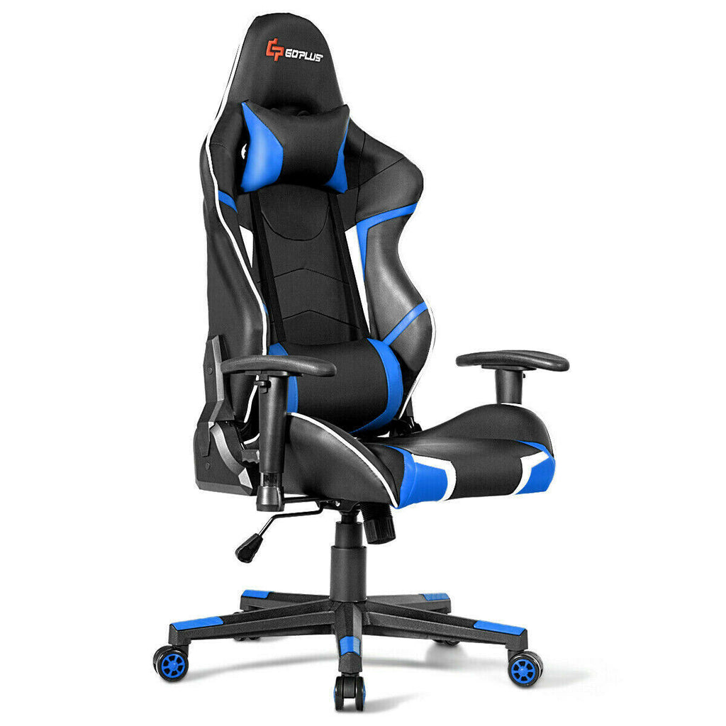 Blue Gaming Reclining Racing Chair L584978