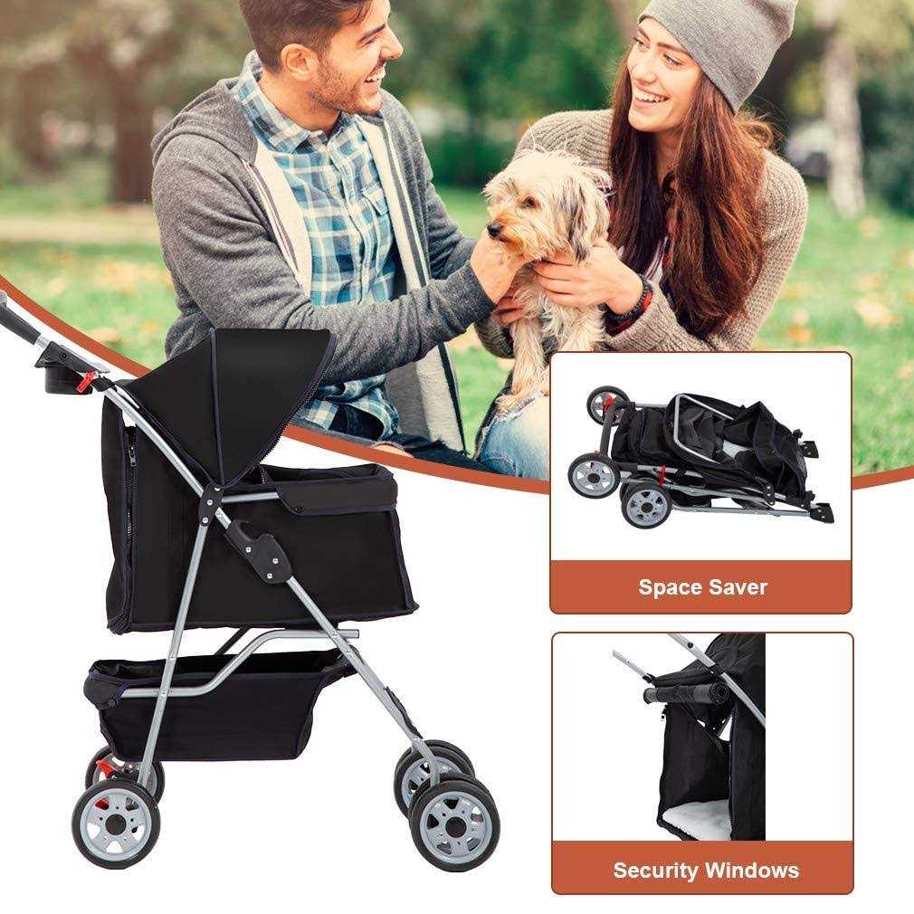 4 Wheels Pet Stroller Y1489