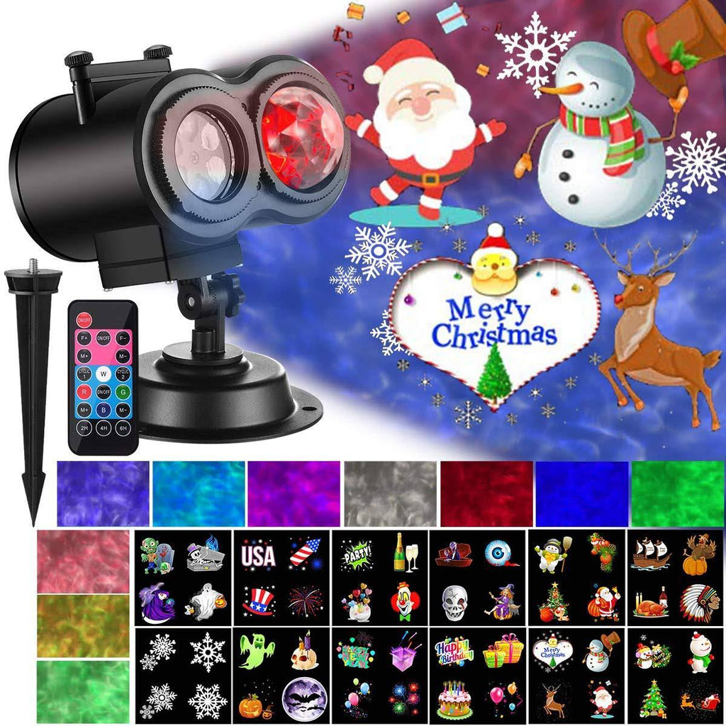 Ocean Wave Christmas Projector Lights D575