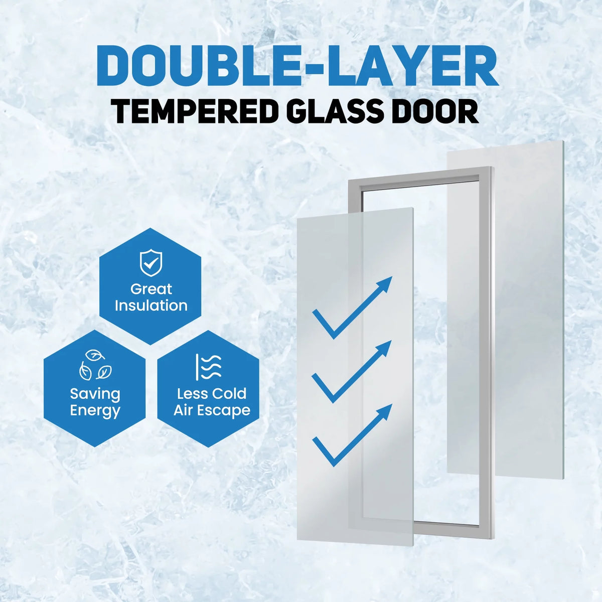 24'' Commercial Display Refrigerator with Glass Door V688406