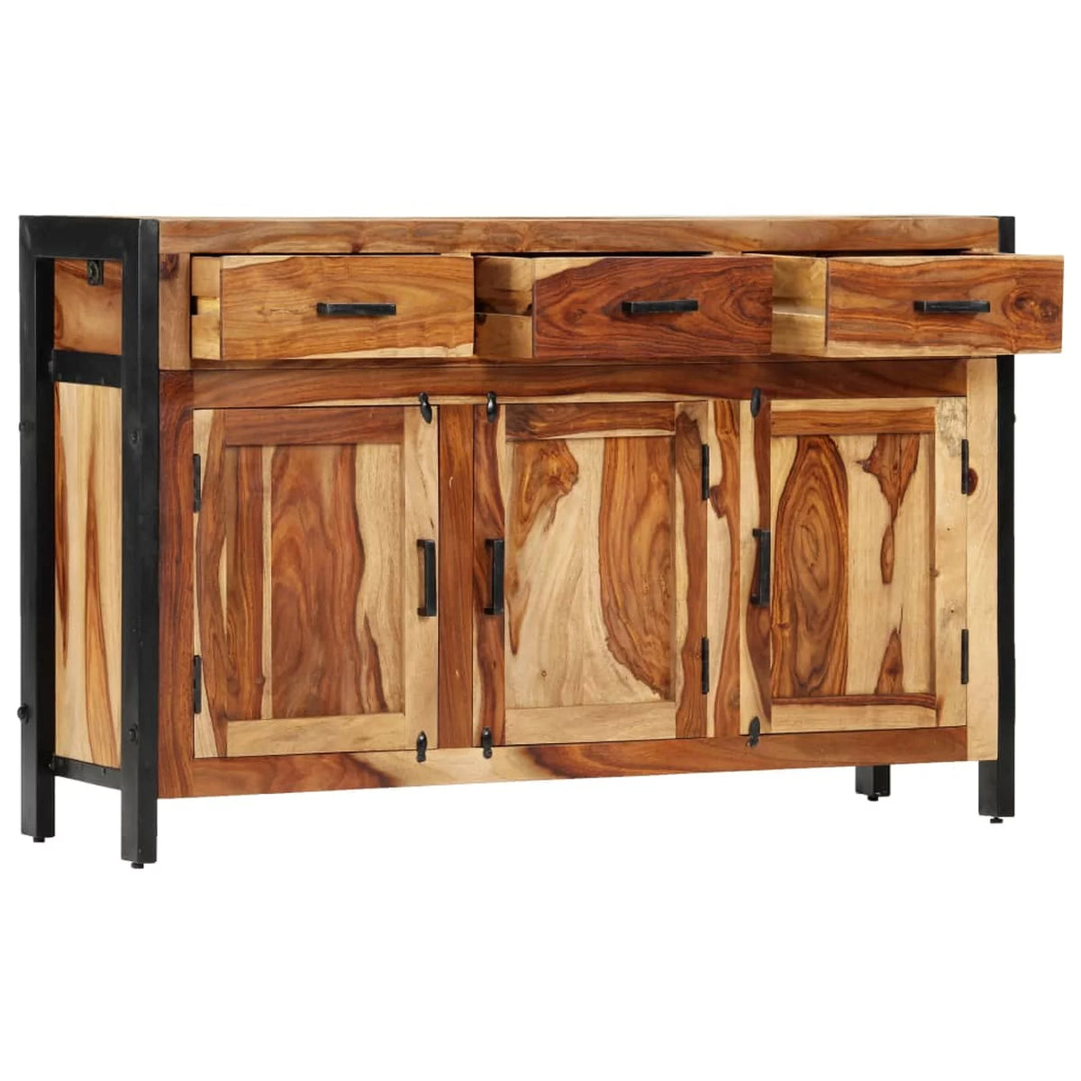 Solid Sheesham Wood Sideboard C92240