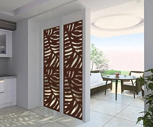 Decorative Screen Panel 2 x 4 Espresso 80% Privacy X3910
