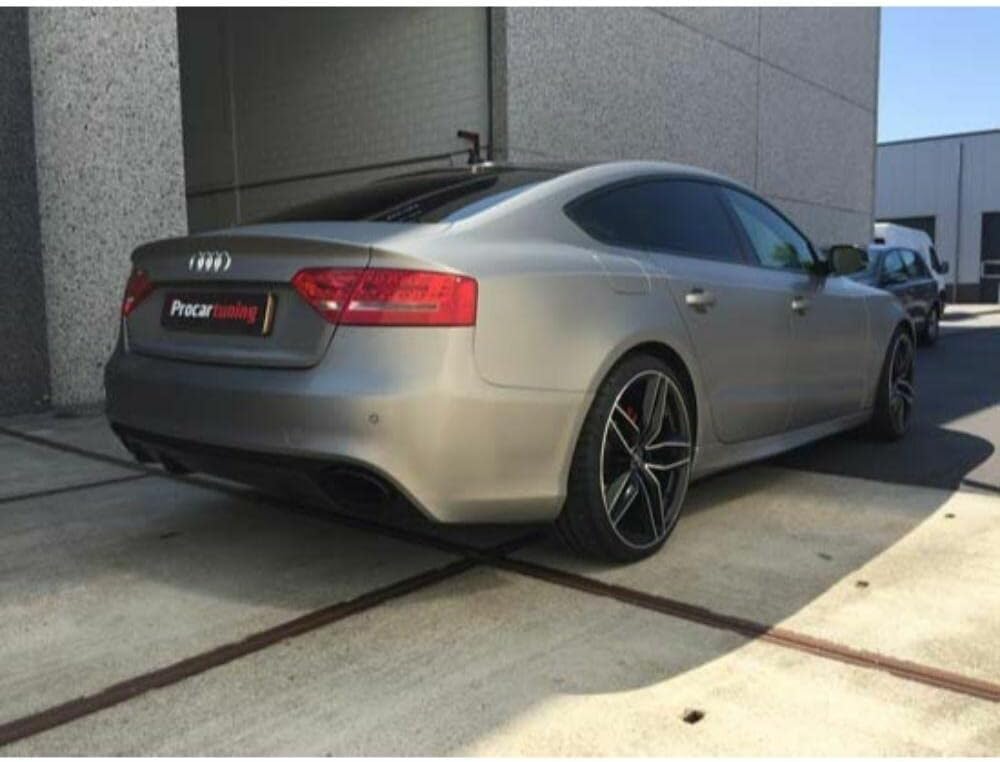 5ft x 5ft Brushed Titanium Car Wrap Vinyl Film B5026