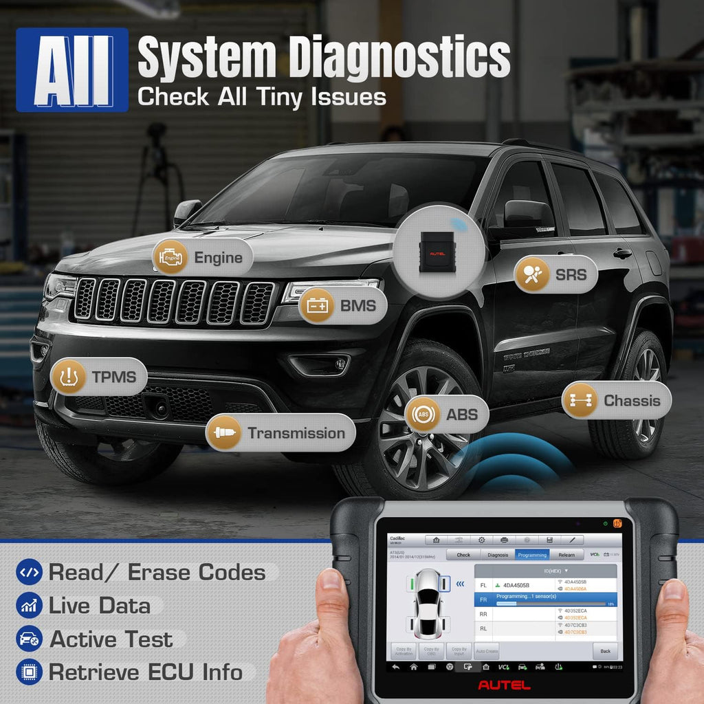 Bi-Directional Control 31+ Service All System Diagnostics Scanner P485569