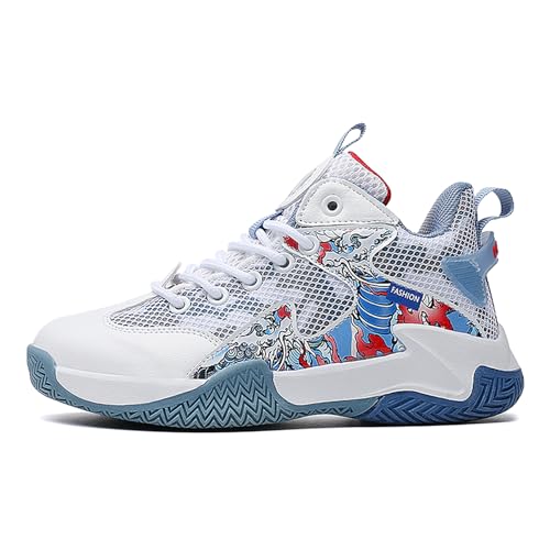 Breathable Basketball Shoes for Boys F4350
