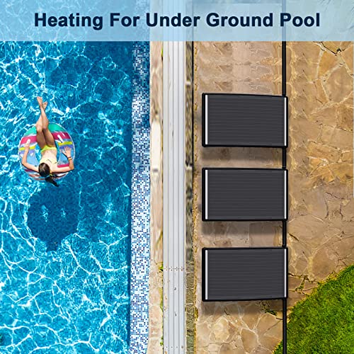 Solar Pool Heater with Two Hoses & Clamps, Two Adapters M176