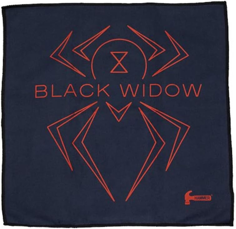 Hammer Black Widow 3.0 Bowling Ball 14lbs & Bowling Micro Suede Towel C6530