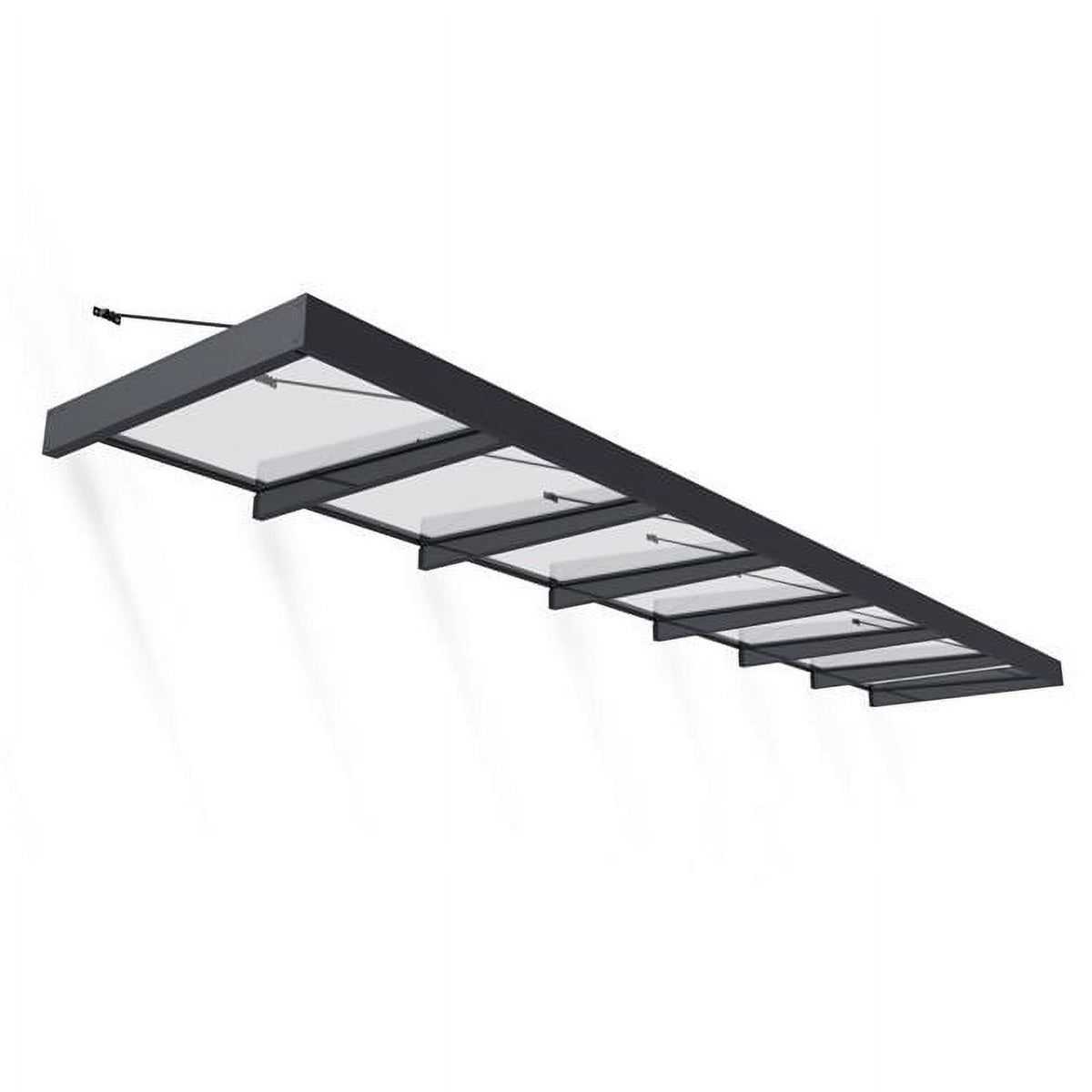 25 x 5 ft. Gray Awning Z557939