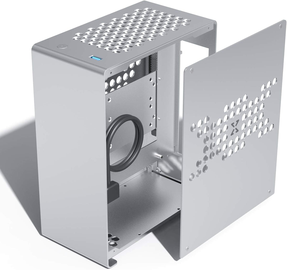 Mini ITX Aluminum Alloy Desktop PC Case S880