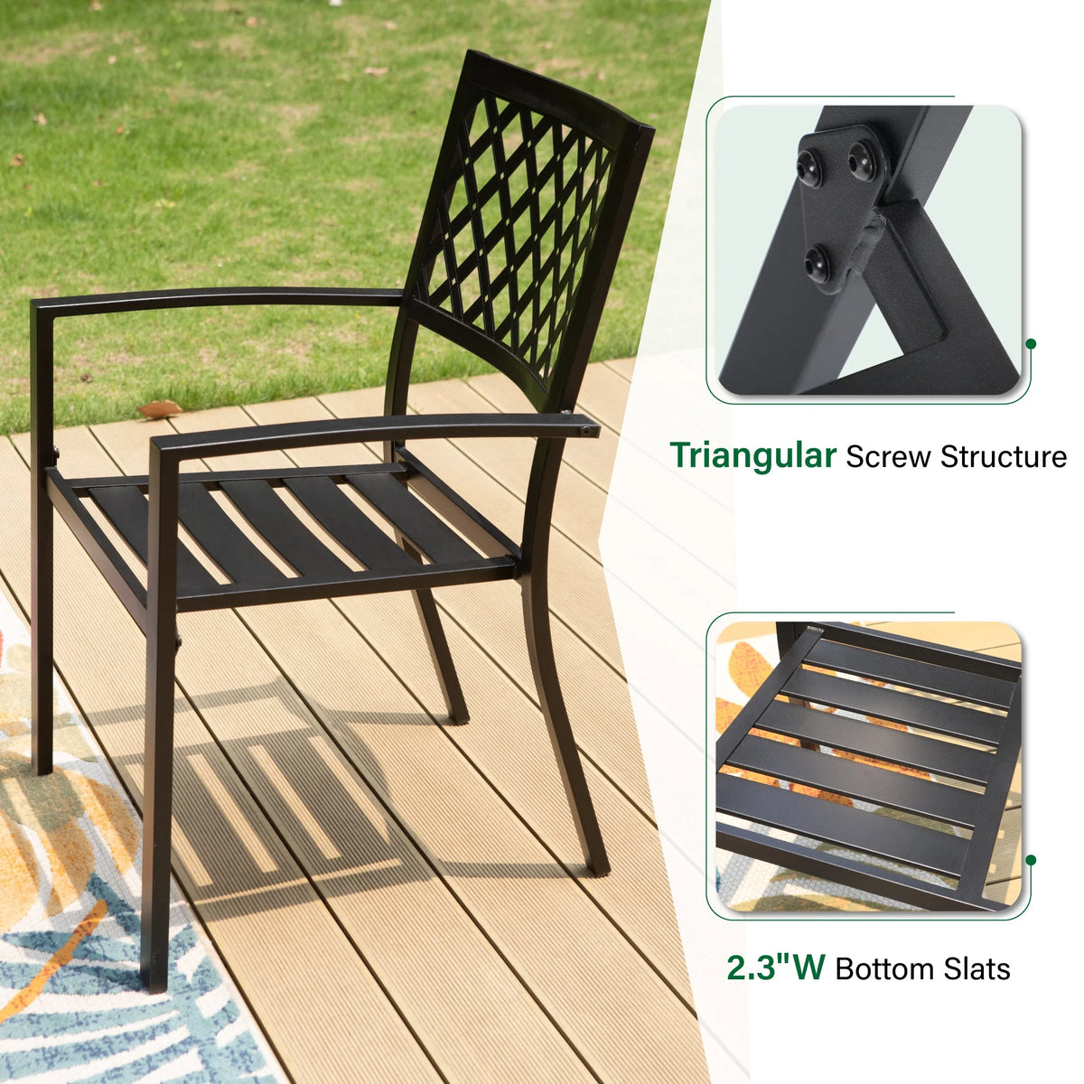 7 Piece Outdoor Patio Dining Set M368