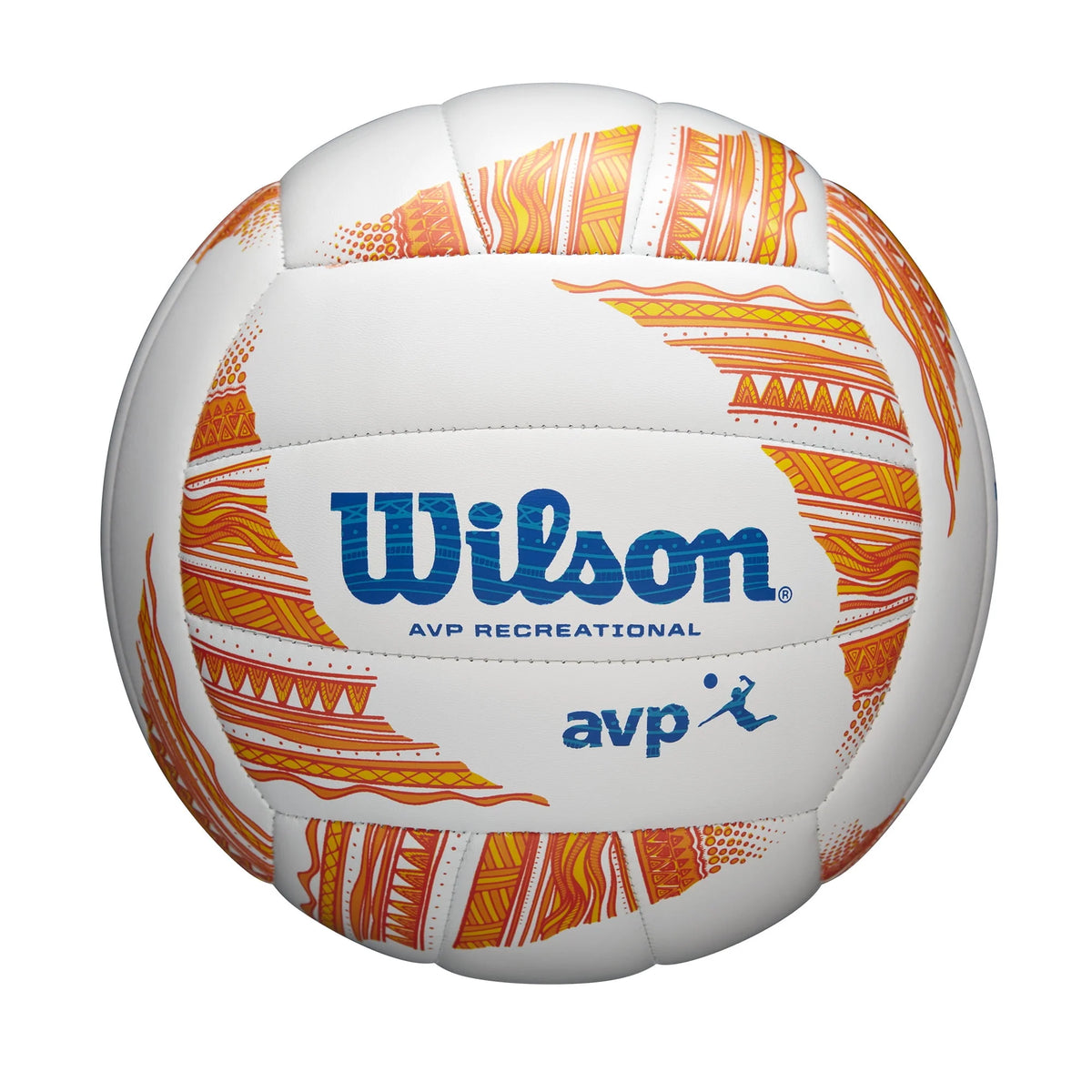 Orange/White Volleyball W60223