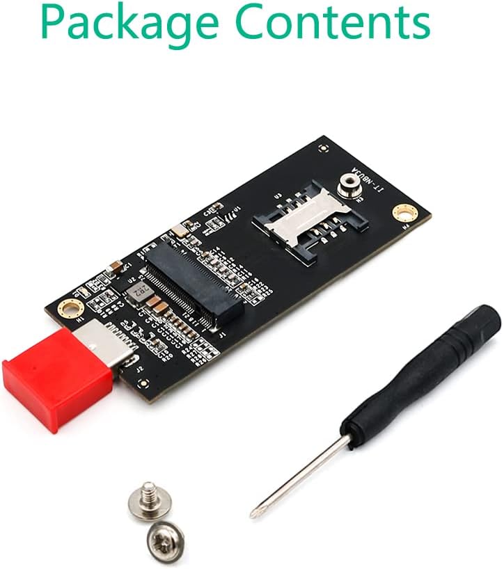 USB to NGFF M.2 Key B Adapter Enclosure with Sim Card Slot B2019