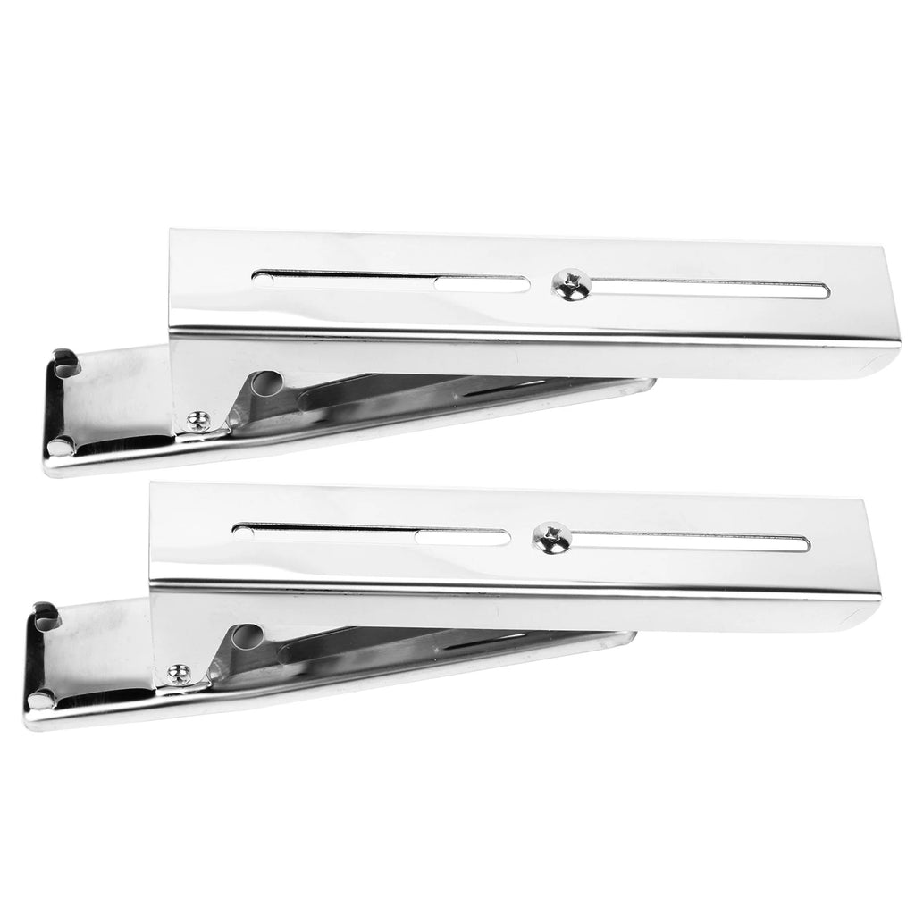 Stainless Steel Microwave Oven Bracket Wall Mount Rack Shelf, 1 pair S17402