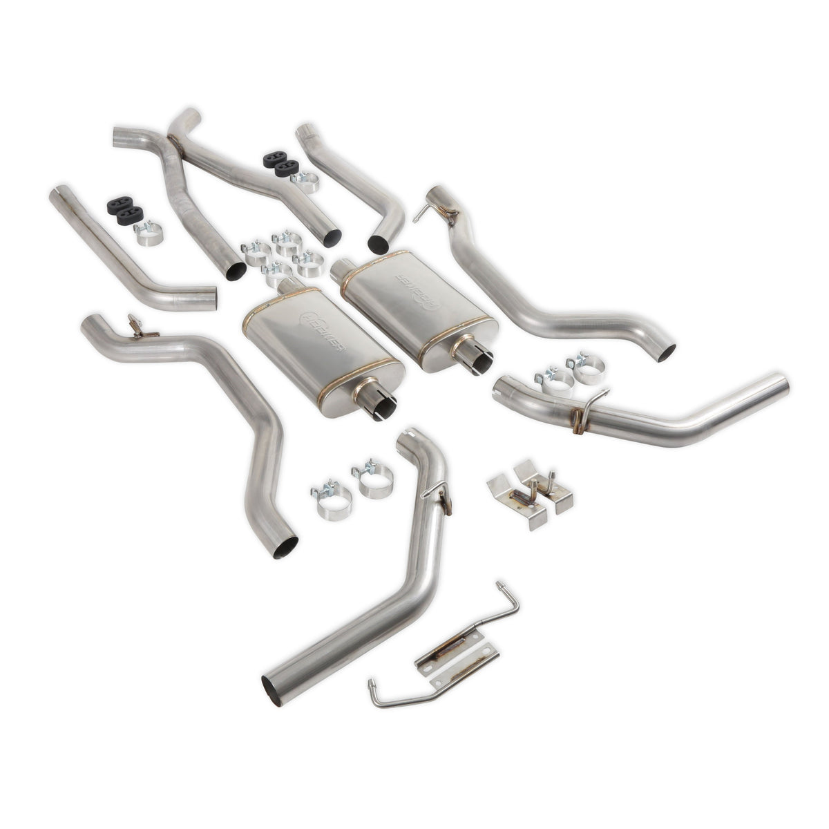 3.0 inch Dual Side Exit Exhaust System W3161