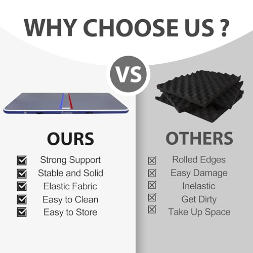 Gray Inflatable Wrestling Mat 10FT/5FT U29805