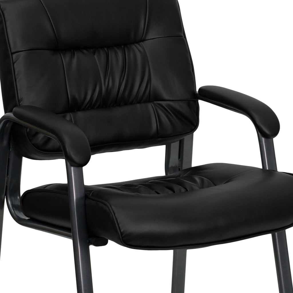 Leather Blend Reception Chair H93554
