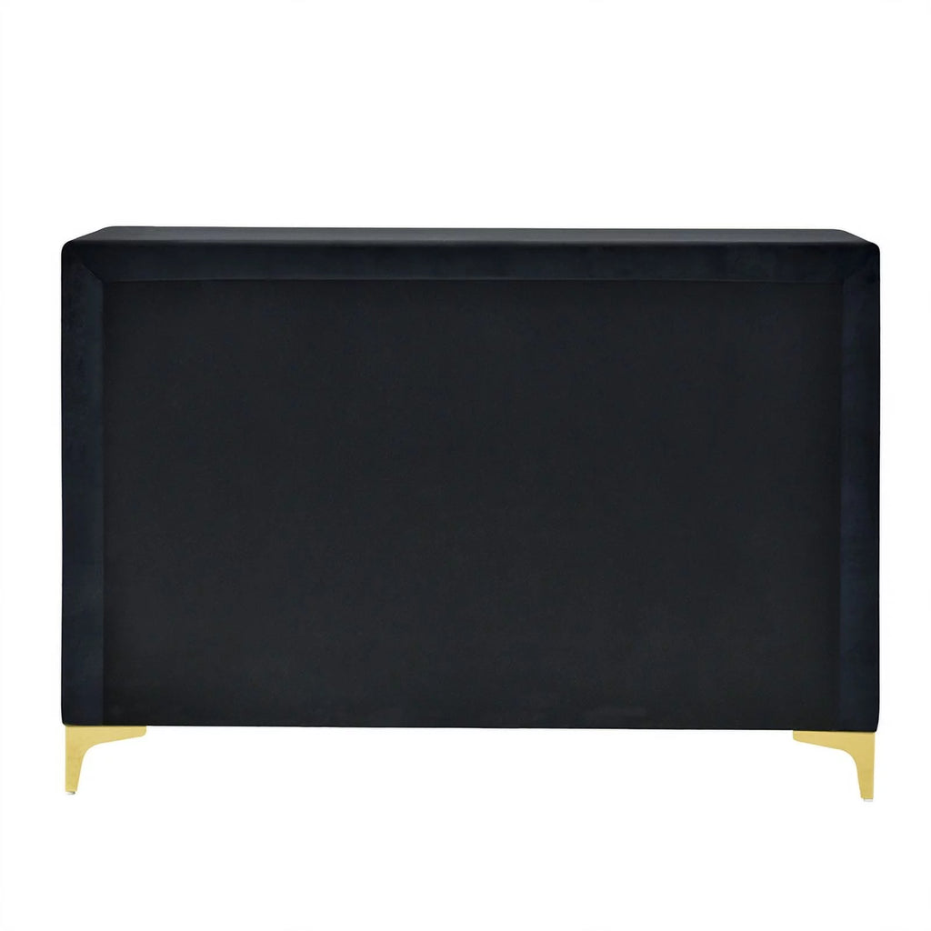 Black Velvet 6 Drawer Dresser F88706