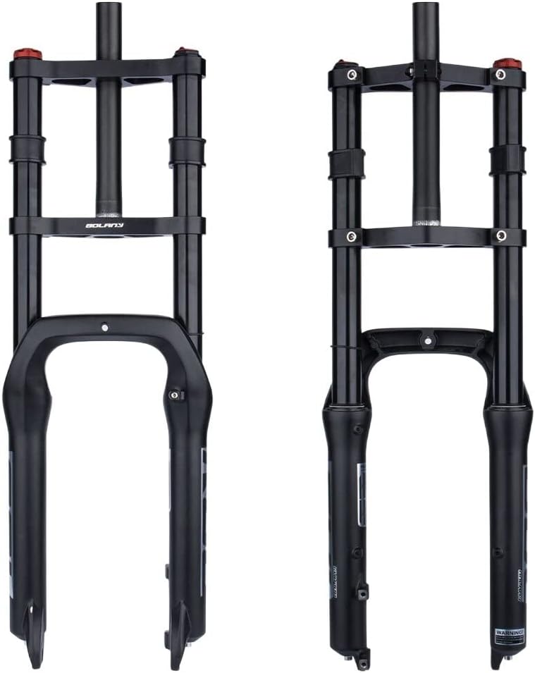 Double Shoulder Snow Front Fork 130mm Travel Air Suspension Bike Fork E4084