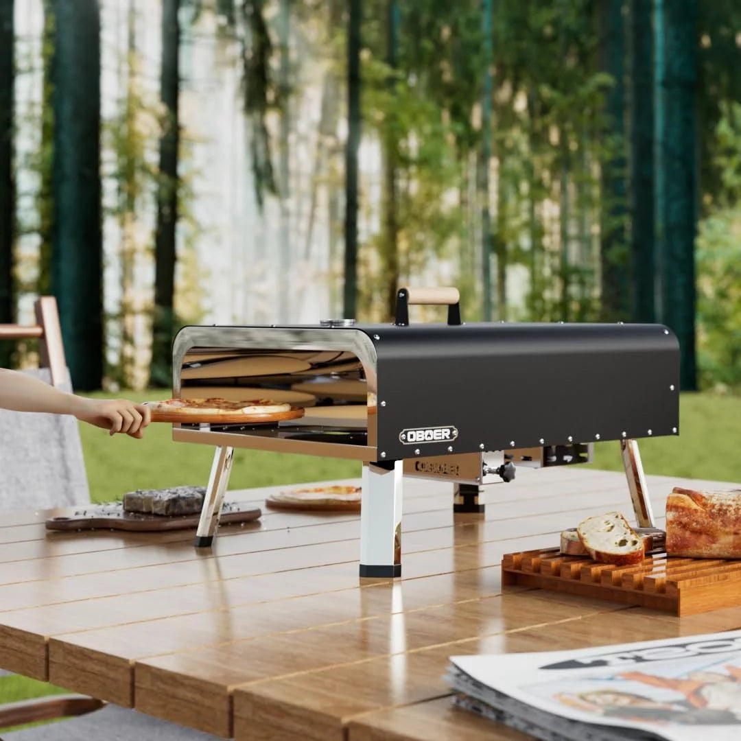13 Multi-Fuel Rotatable Portable Pizza Oven D581
