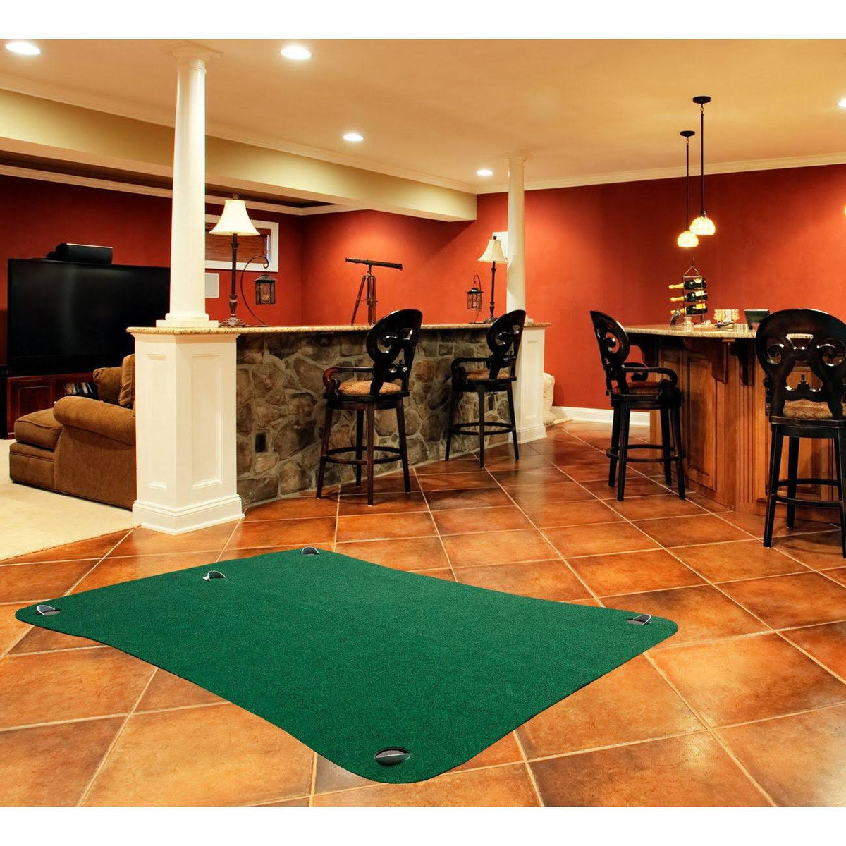 Green 6 x 8-Feet Putting System F30103