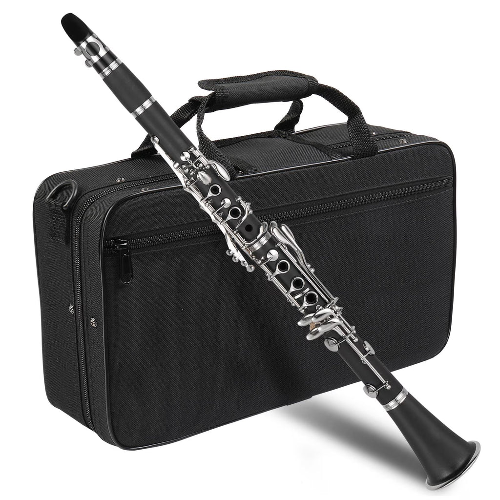 Nickel-plated Bakelite Black Bb Clarinet H263