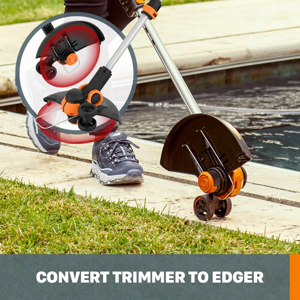 Cordless Leaf Blower, Hedge Trimmer, & Weed Trimmer Combo Kit E62495