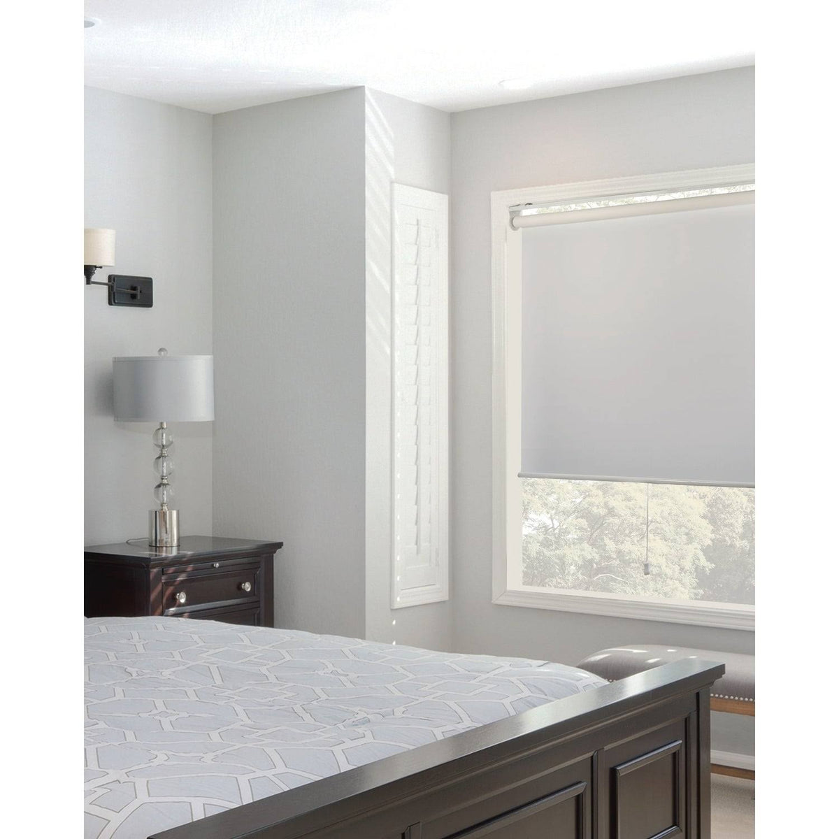 53 x 72 in. Cordless Room Darkening Roller Shades S6578